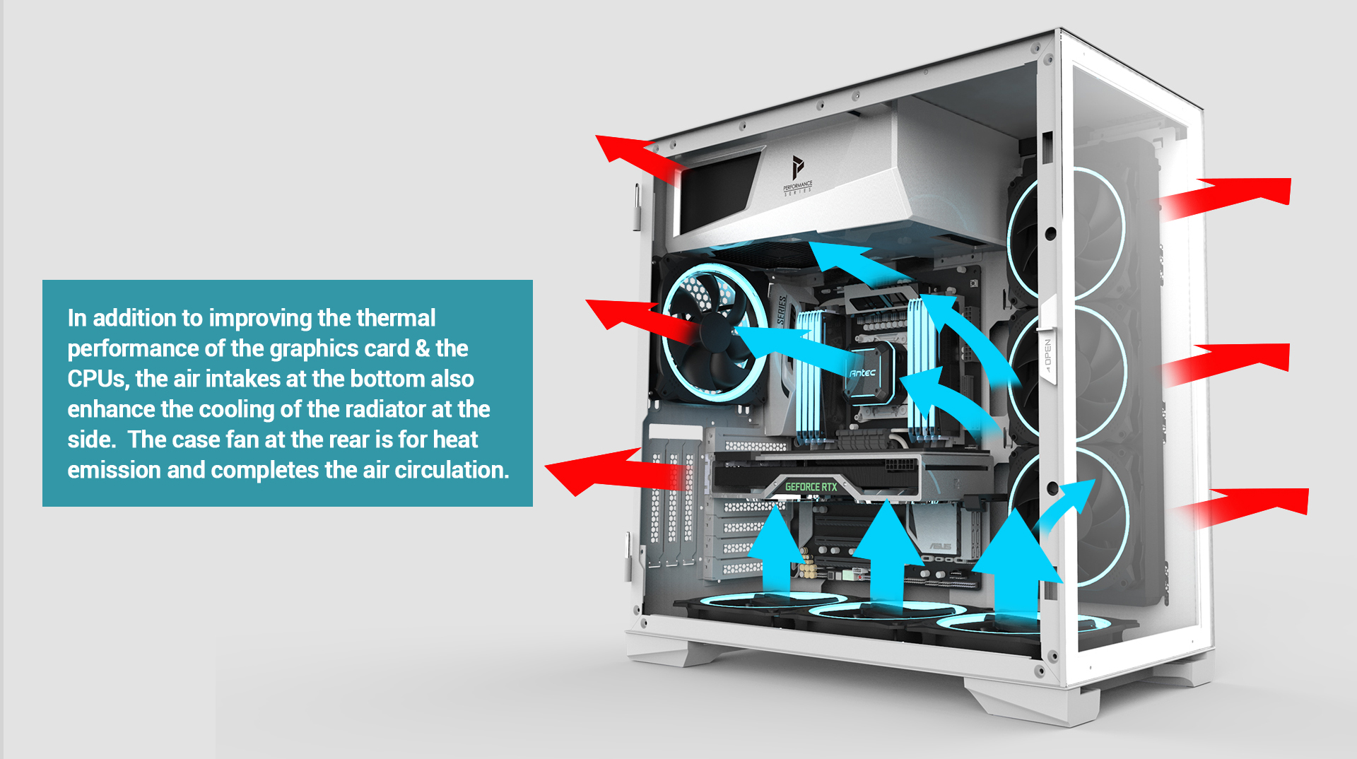 P120 Crystal White is the Best New PC Mid Tower Case with E